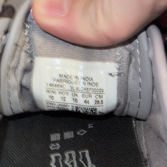 Converse All Star Chuck Taylor Smokey Marble Gray Casual Shoes Men’s Size 10 - Picture 8 of 8